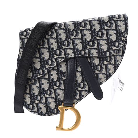 grey saddle bag dior|blue dior oblique jacquard.